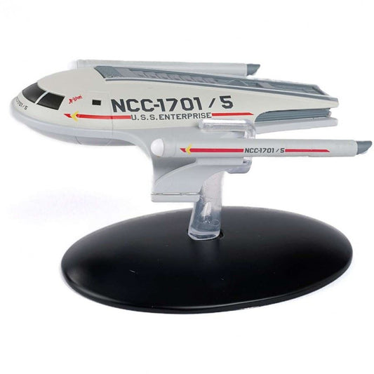 U.S.S. Enterprise Shuttlecraft NCC-1701 / 5 Al-Biruni Matt Jefferies Shuttle Concept (TOS) Model Diecast Ship, alternate view