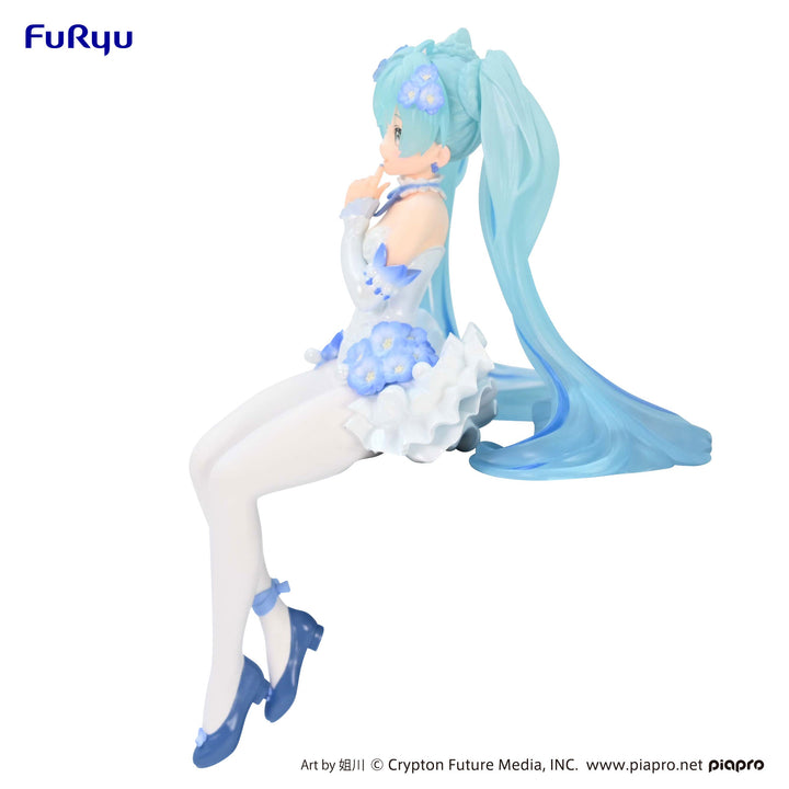 Furyu Hatsune Miku Flower Fairy Nemophila Hatsune Miku 7" Scale Noodle Stopper Figure