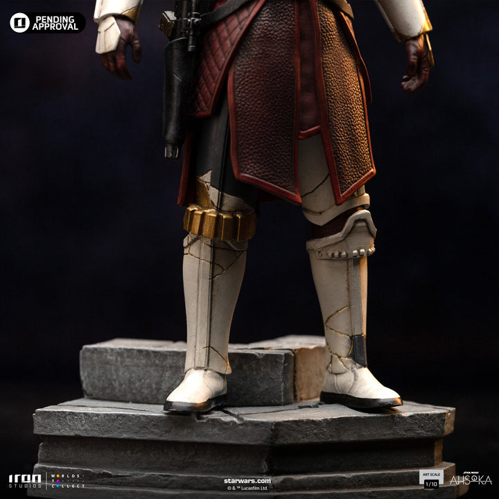Iron Studios Star Wars Ahsoka Captain Enoch 1/10 Art Scale Limited Edition Statue