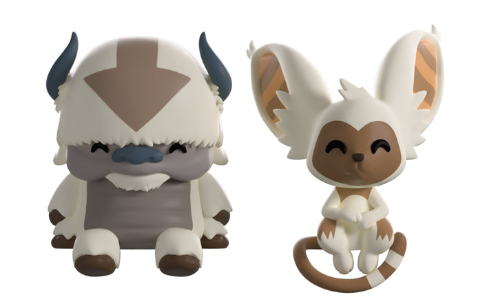 Youtooz Avatar The Last Airbender Appa and Momo Monitor Buddiez Plush