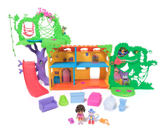 Dora Explore & Play Rainforest Casita Playset - Image