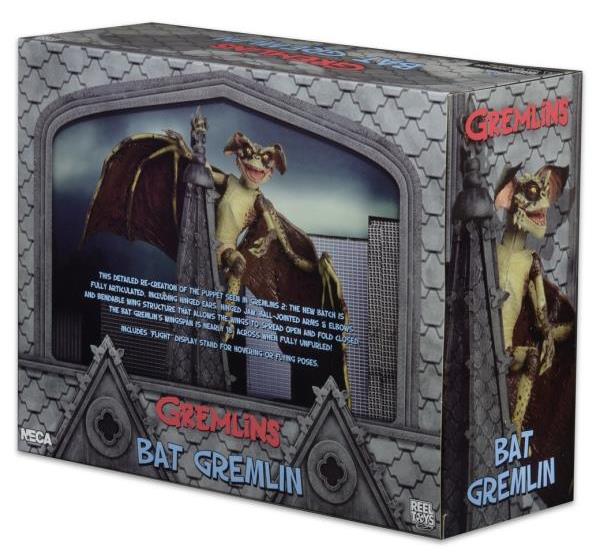 NECA Gremlins 2 The Bad Batch Bat Gremlin Deluxe Boxed Action Figure
