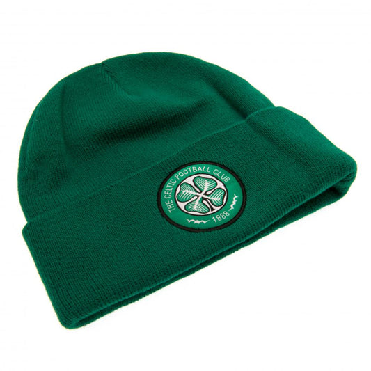 Celtic FC Green Cuff Beanie, alternate view