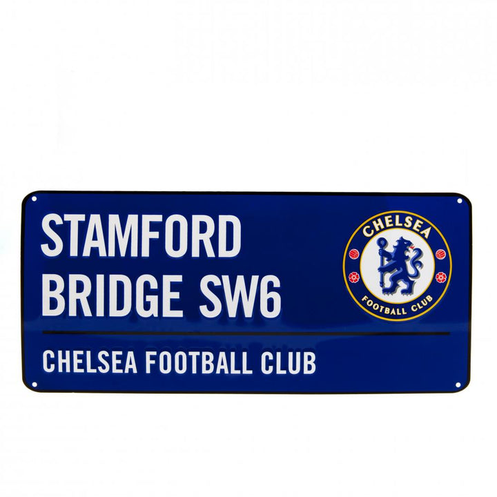 Chelsea FC Stamford Bridge Blue Street Sign