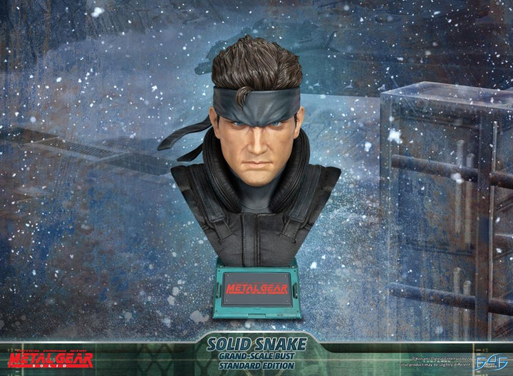 First4Figures Metal Gear Solid Solid Snake Grand Scale Bust