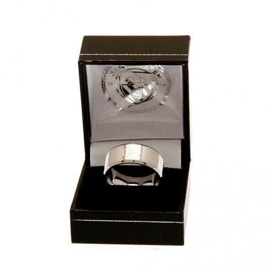 Manchester City FC Band Ring Small, alternate view