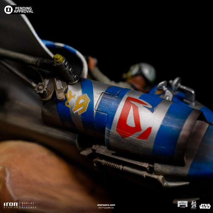 Iron Studios Star Wars: The Phantom Menace Anakin's Podracer 1/20 Demi Art Scale Limited Edition Statue
