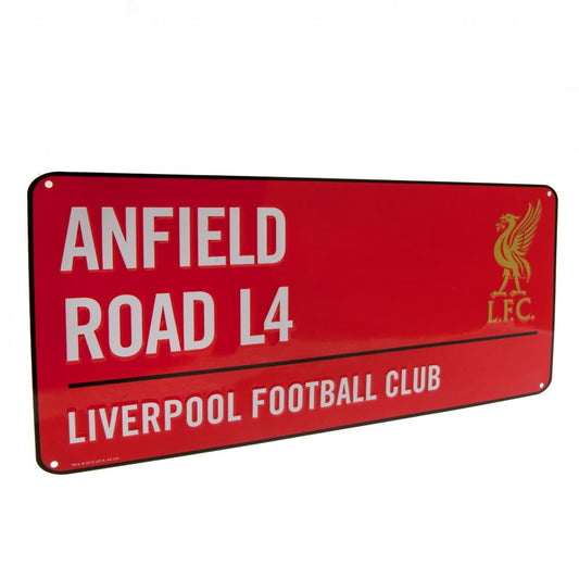 Liverpool FC Colour Street Sign, alternate view