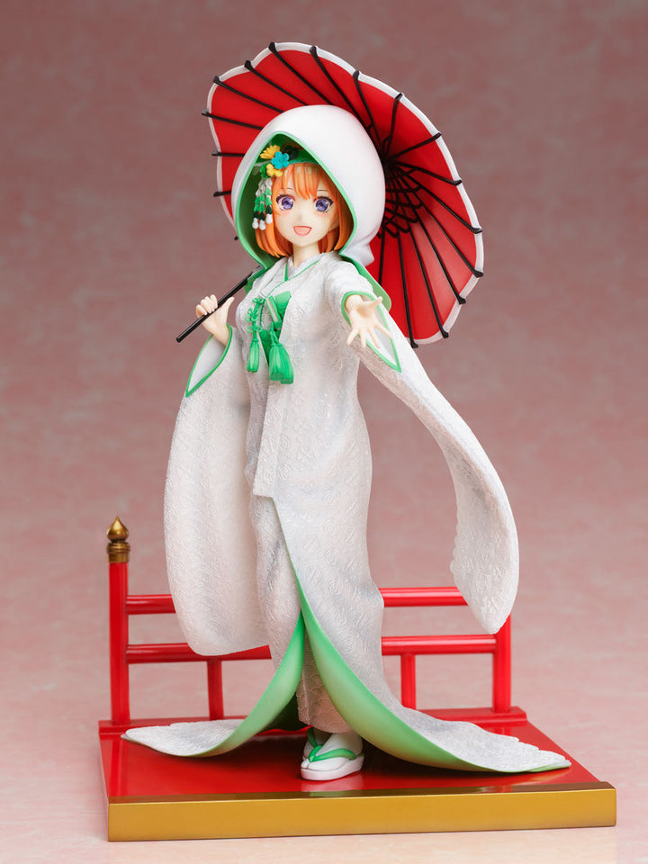 The Quintessential Quintuplets Yotsuba Nakano Shiromuku Anime 1/7 Scale Figure