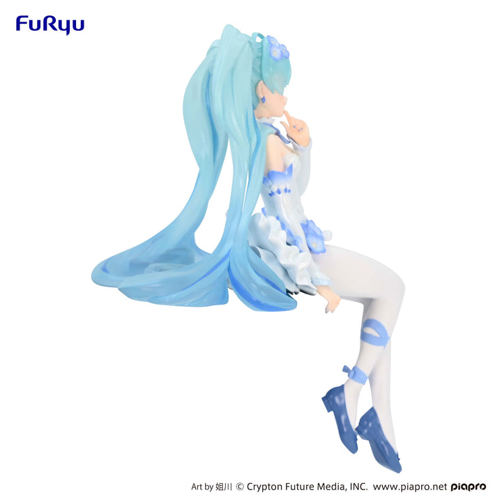 Furyu Hatsune Miku Flower Fairy Nemophila Hatsune Miku 7" Scale Noodle Stopper Figure