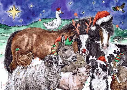 Ravensburger Puzzle Herd its Xmas 1000p Jigsaw Puzzle - Image 2