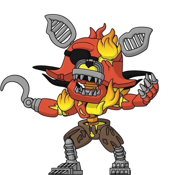 Youtooz Official Five Nights at Freddy’s Grimm Foxy Figure
