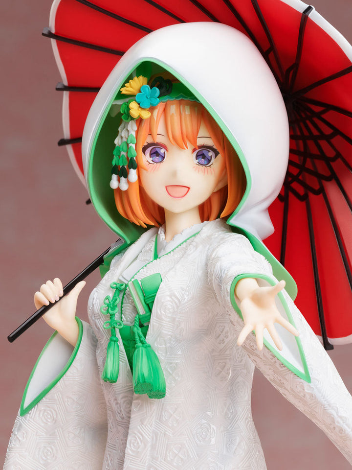 The Quintessential Quintuplets Yotsuba Nakano Shiromuku Anime 1/7 Scale Figure
