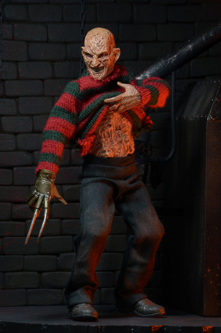 Nightmare on Elm Street: Dream Warriors Freddy 8" Clothed Action Figure