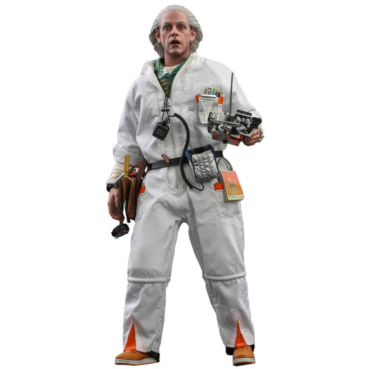 Hot Toys Back To The Future Doc Brown 1/6th Scale Movie Masterpiece Figure