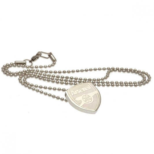 Arsenal FC Stainless Steel Pendant & Chain, alternate view