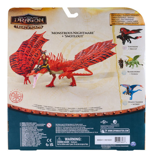 Dreamworks Dragons Monstrous Nightmare Snotlout - Image