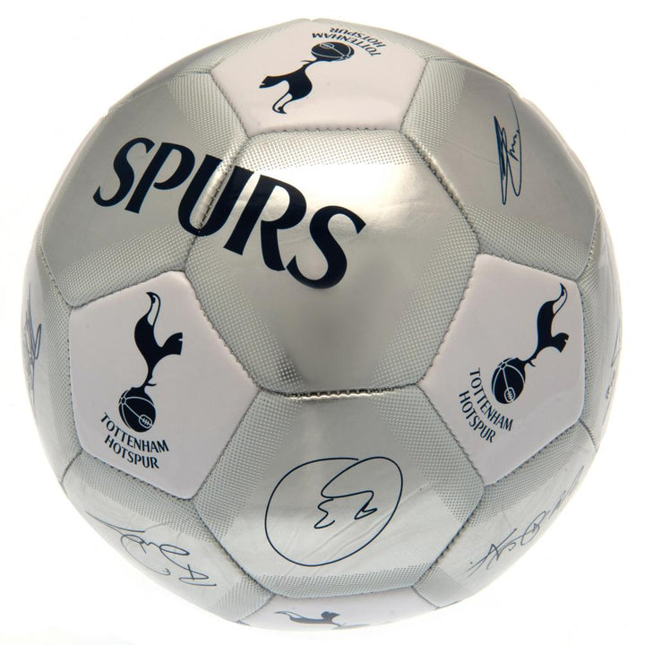 Official Tottenham Hotspur Signature Silver Football
