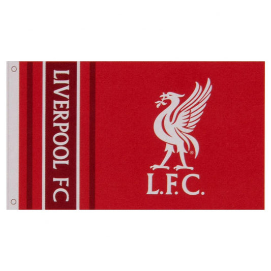 Liverpool FC Wordmark Flag, alternate view