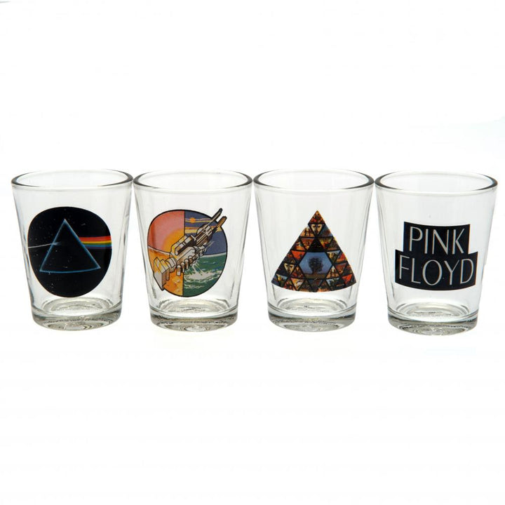 Pink Floyd 4pk Shot Glass Set