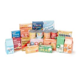 Casdon Grocery Set Pretend Food Play Set for Kids