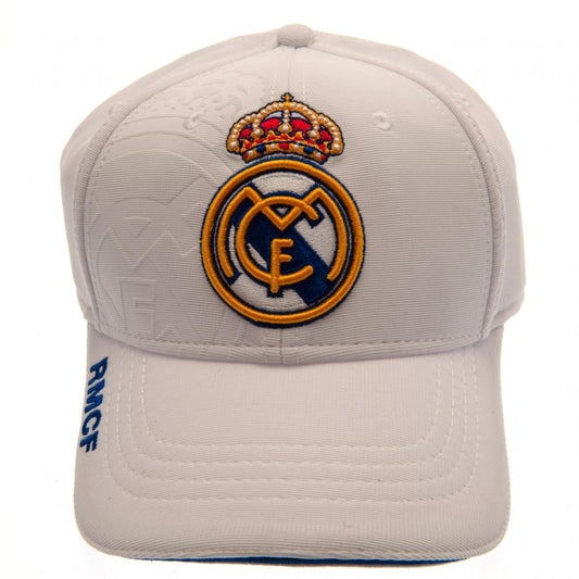 Real Madrid CF White Debossed Cap, alternate view