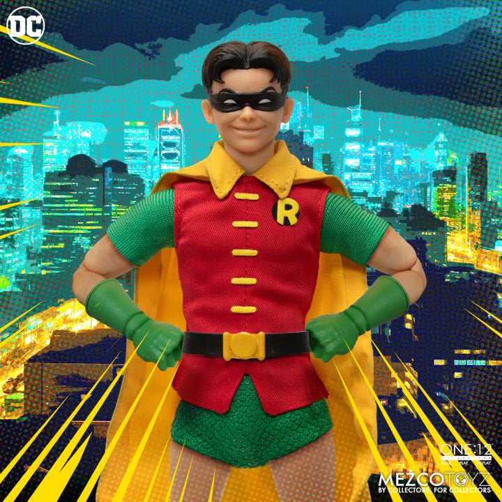 Mezco DC Comics One:12 Collective Robin (Golden Age Edition) Action Figure