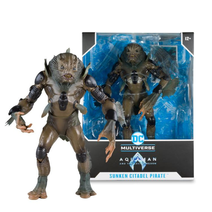 McFarlane Aquaman and the Lost Kingdom DC Multiverse Sunken Citadel Pirate Mega Action Figure *Coming Soon