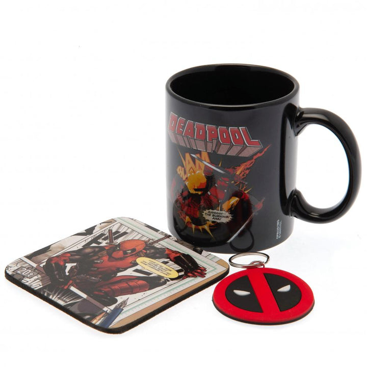 Official Deadpool Mug & Coaster Gift Set