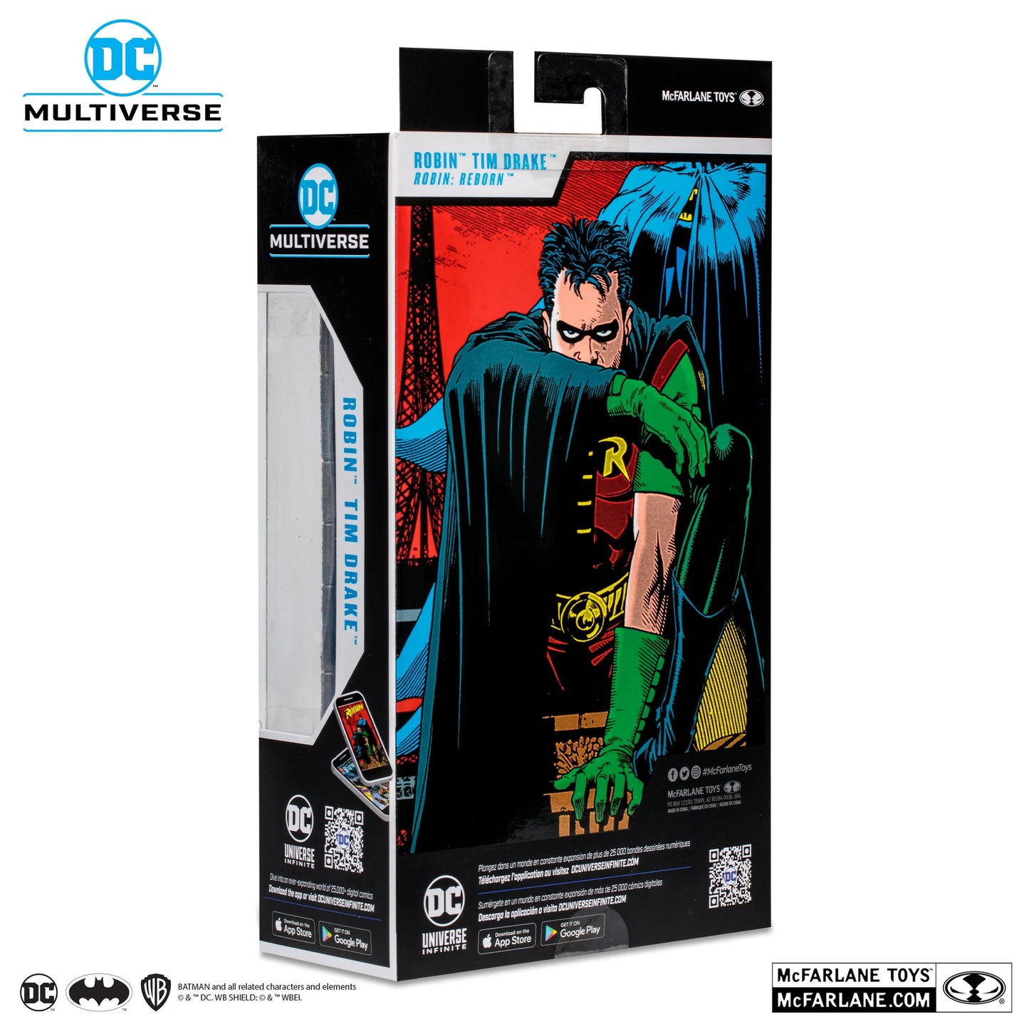 McFarlane Toys DC Multiverse Robin Tim Drake (Robin: Reborn) 7" Action Figure