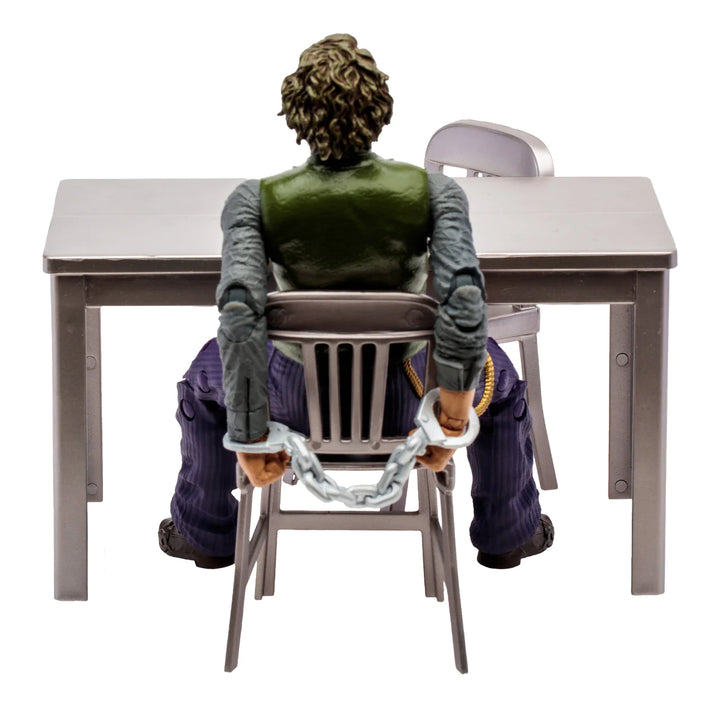 McFarlane The Joker Interrogation Room (The Dark Knight) Gold Label Action Figure Set