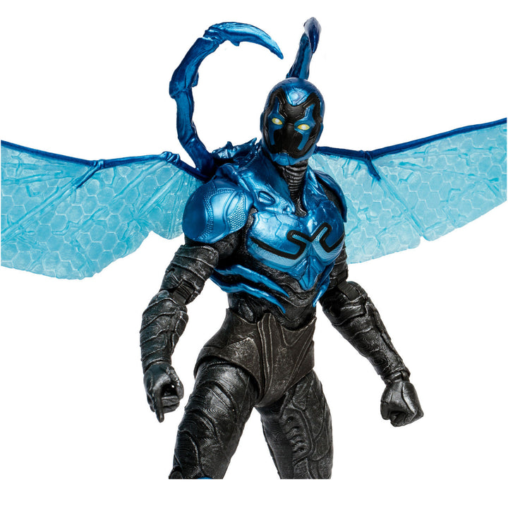 McFarlane DC Blue Beetle Movie Blue Beetle Battle Mode 7" Action Figure