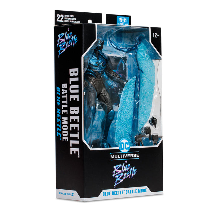 McFarlane DC Blue Beetle Movie Blue Beetle Battle Mode 7" Action Figure