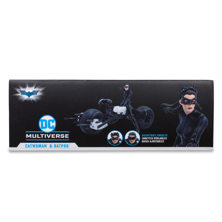McFarlane The Dark Knight Rises Catwoman & Batpod Gold Label 7" Action Figure And Vehicle