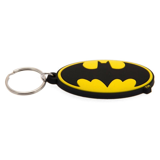 Batman Logo PVC Keyring, alternate view