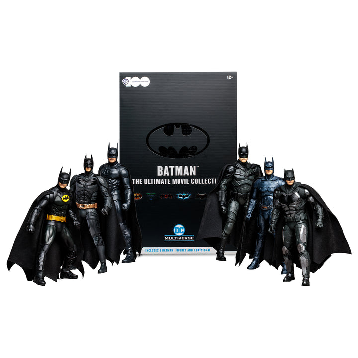 McFarlane Toys Warner Brothers 100th Anniversary DC Multiverse Batman Ultimate Movie Collection Action Figure Six Pack *Sign Up For The Notification*