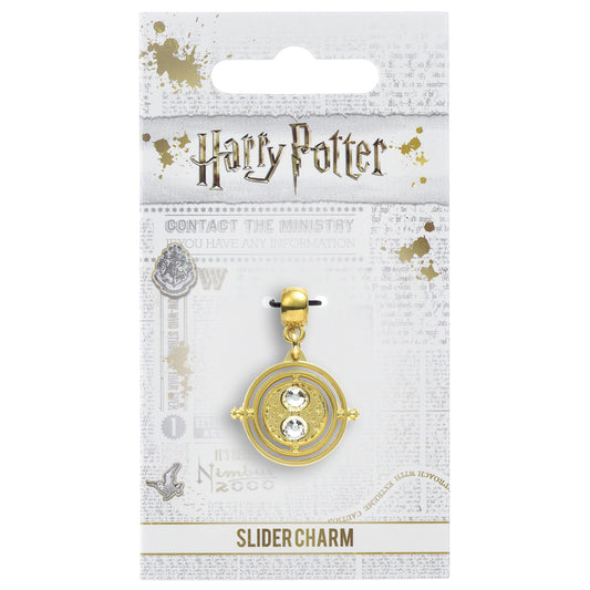 Harry Potter Gold Plated Time Turner Charm, alternate view