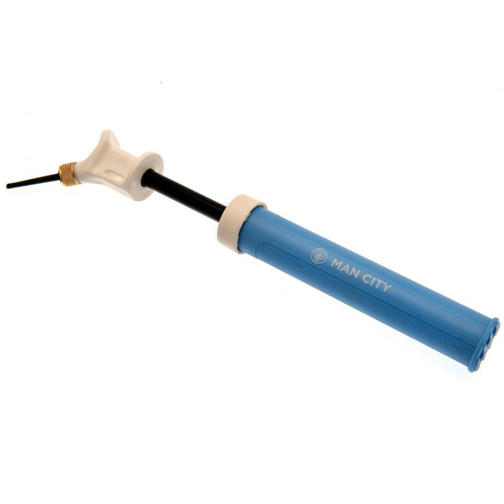 Official Manchester City Dual Action Football Pump
