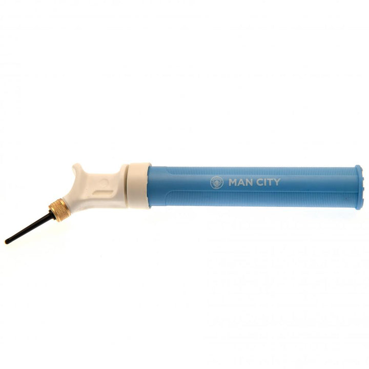 Official Manchester City Dual Action Football Pump