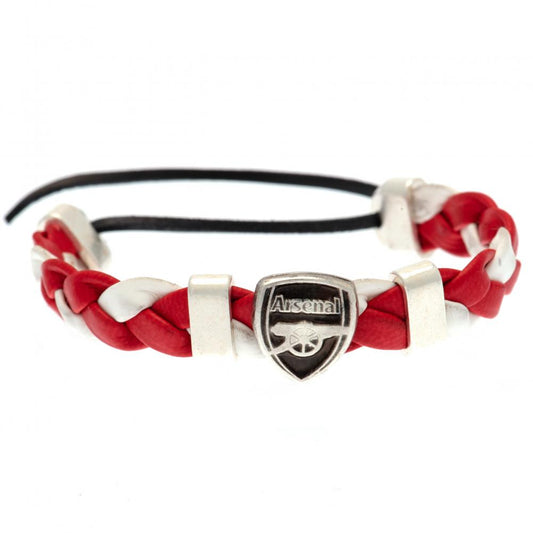 Arsenal FC PU Slider Bracelet, alternate view