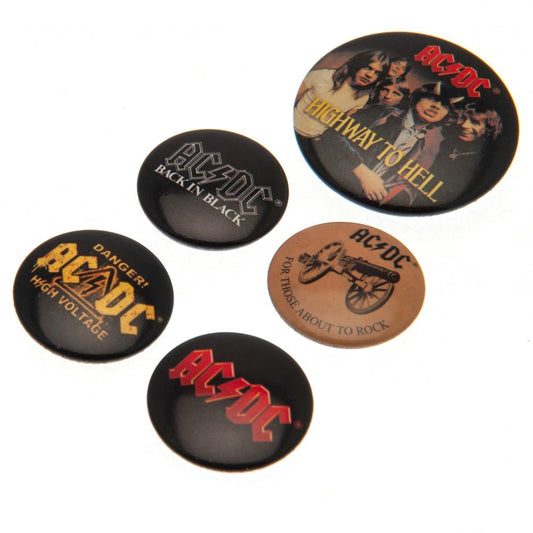 AC/DC Button Badge Set, alternate view