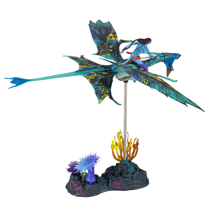 Mcfarlane Disney Avatar The Way Of Water Banshee and Neytiri Action Figure