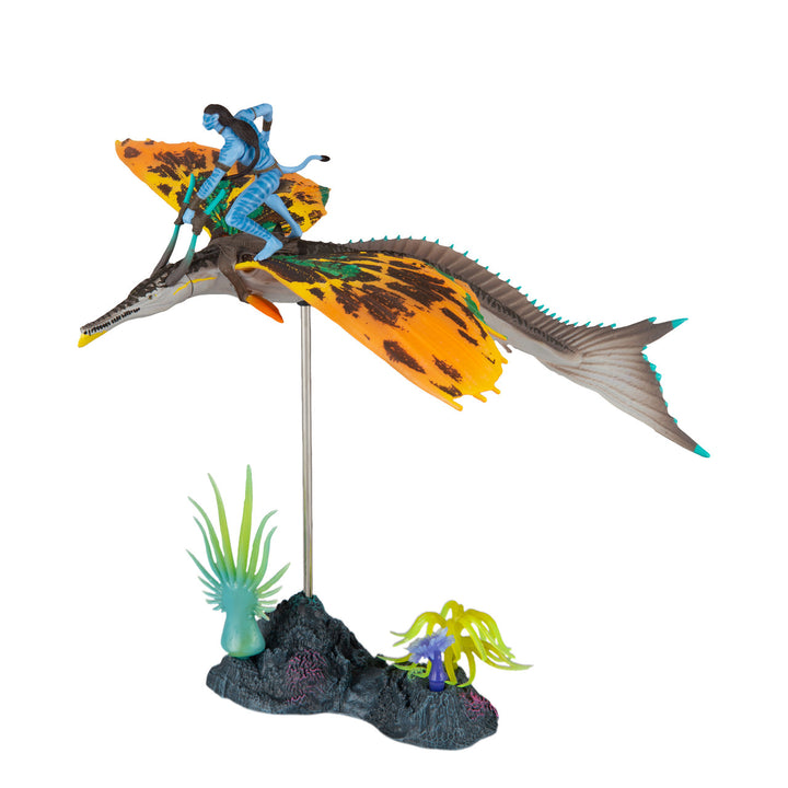 Mcfarlane Disney Avatar The Way Of Water Jake Sully & Skimwing Action Figure