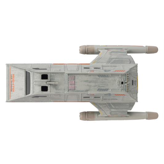 #16 U.S.S. Enterprise Takayama-Type Shuttle - "4 Warrant" Model Diecast Shuttlecraft Ship (Eaglemoss / Star Trek)