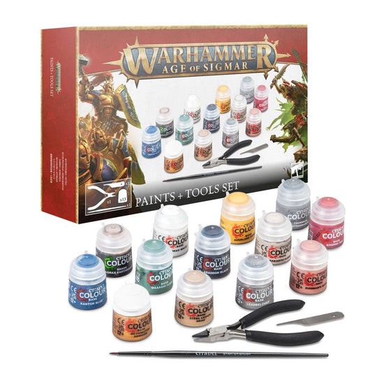 AGE OF SIGMAR PAINTS+TOOLS, alternate view