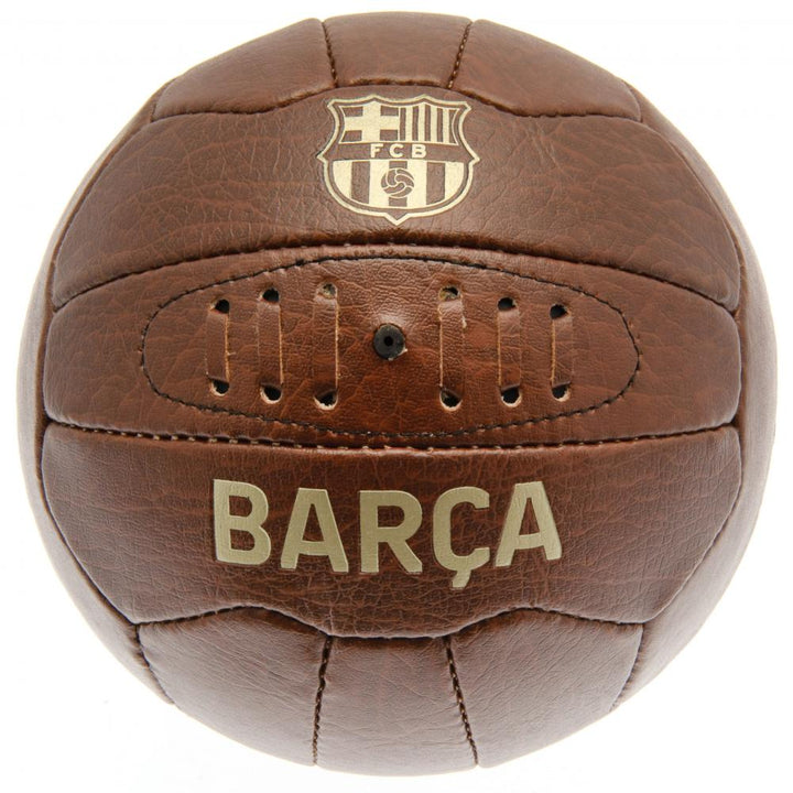 Official FC Barcelona Faux Leather Football