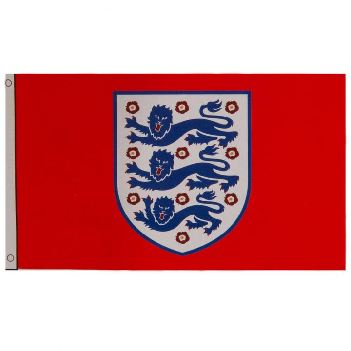 England Crest 5x3ft Red Flag