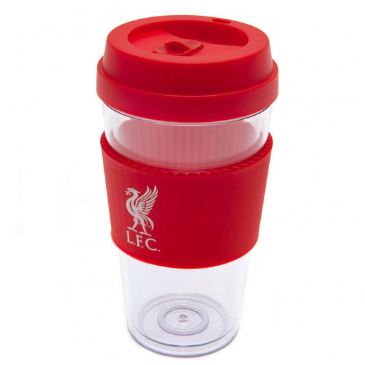 Liverpool FC Liverbird Silicone Grip Travel Mug