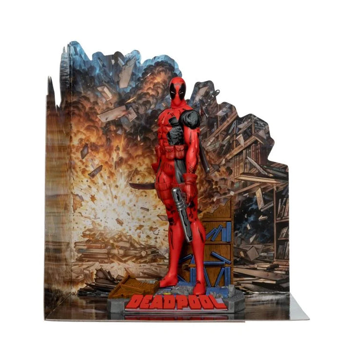 McFarlane Marvel Comics Deadpool (New Mutants #98) 1/10 Scale Figure