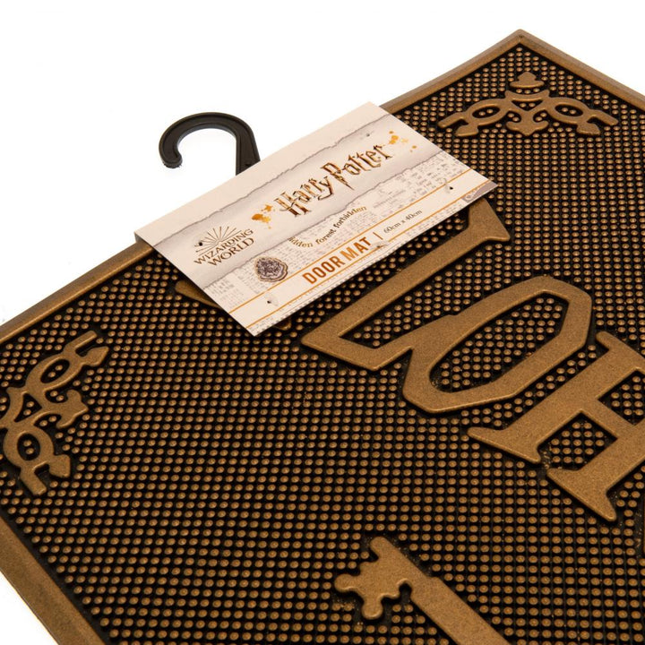 Official Harry Potter 'Alohomora' Rubber Doormat